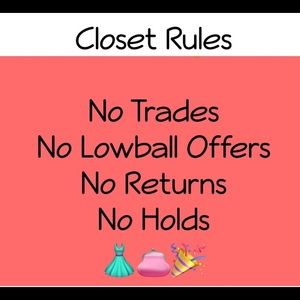 Welcome to my closet!